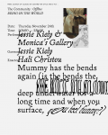 mummy has the bends again (is the bends the one where you go down deep underwater for a long time and when you surface, you feel funny?)