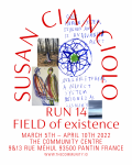 Susan Cianciolo : RUN 14  FIELD of existence