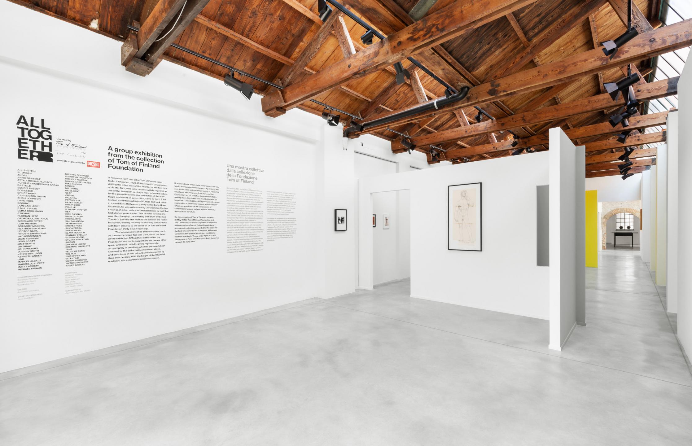 AllTogether by Tom of Finland Foundation and The Community supported by Diesel (VENICE)