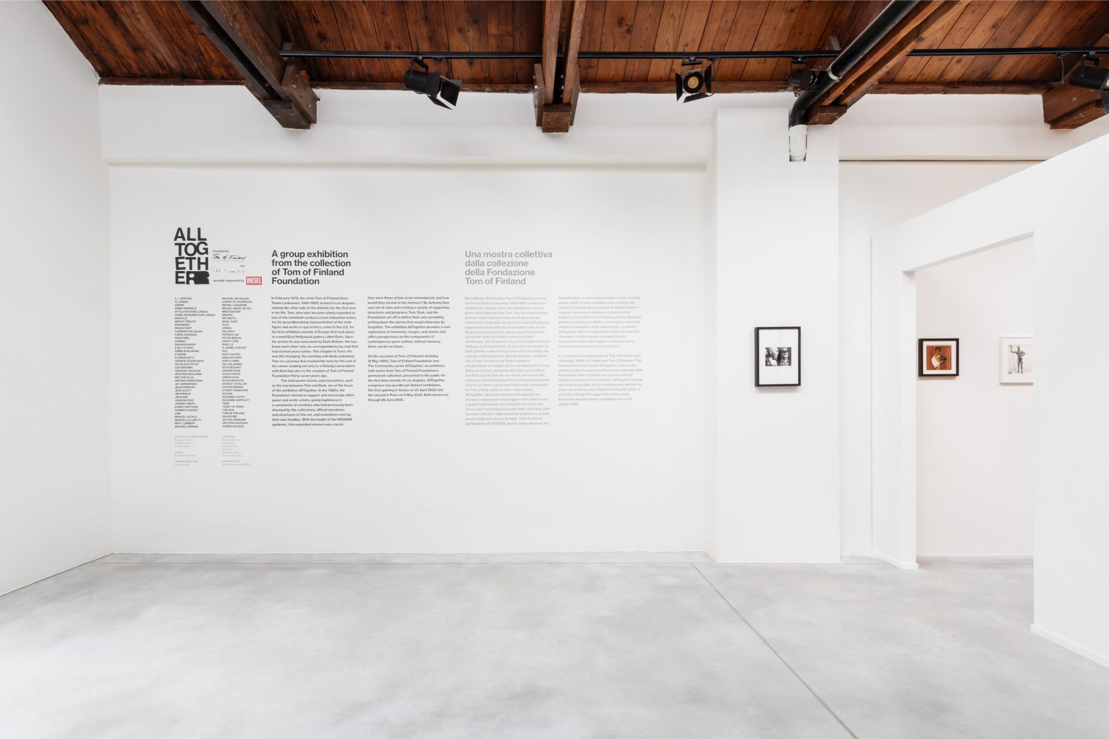 AllTogether by Tom of Finland Foundation and The Community supported by Diesel (VENICE)